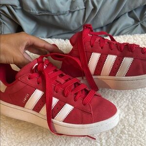 Adidas Campus Red Sneakers